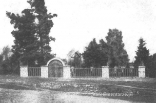 Tuchów-Garbek cmentarz ok. 1917 r. (wg Broch...)